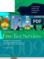 IRS Guide To Free Tax Services - Pub 910