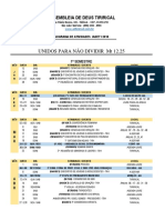 Agenda Tirirical 2018