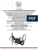 Airless Speeflo Modelo 6900 Xlt Intumescente y Masillas