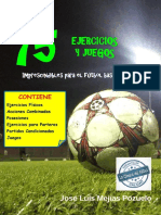 eBook 75 Ejercicios y Juegos Imprescindibles Para El Futbol Base