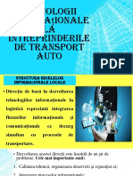 Tehnologii Informaționale La Întreprinderile de Transport Auto