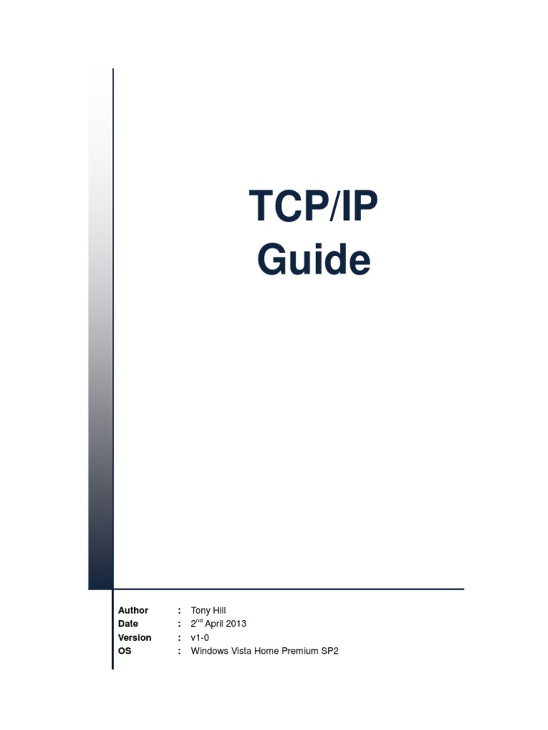 TCP-IP Guide V1-0 | PDF | Transmission Control Protocol | Network ...