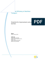 CE Delft 7525 The Fuel Efficiency of Maritime Transport Def