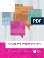 Kalamazoo Complete Streets Policy - Final