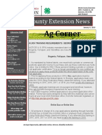 Worth County Extension News: Ag Corner