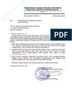 Surat Pemberitahuan Pretest & Utn Ulang PDF