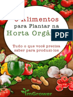 6 Alimentos para Sua Horta Orgânica