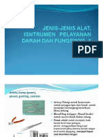 Jenis-Jenis Instrumentasi Pelayanan Darah Dan Fungsinya - 1