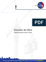 Mantenimiento Preventivo Elevador de Carga