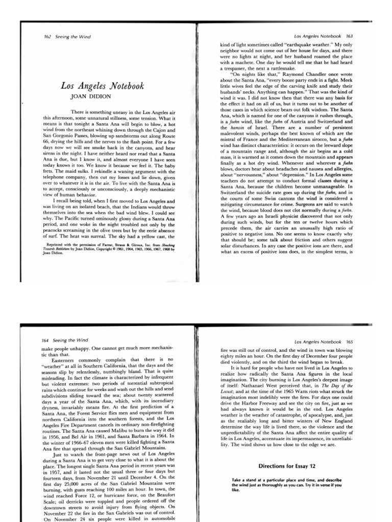 Los Angeles Notebook Joan Didion PP 162 JPG PDF