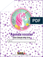 Agenda Unicornio 2018-2019