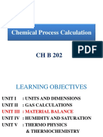Chemical Process Calculation