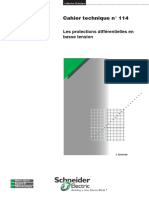 Schneider Electric - Cahier Technique 114 - Les Protections Différentielles en BT