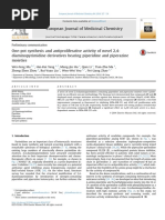 One-Pot Synthesis and Antiproliferative Activity of Novel 2,4-Diaminopyrimidine Derivatives Bearing Piperidine and Piperazine Moieties