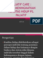 Kualitas Hidup Perawatan Paliatif (Kel 3)