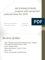 Education and Training in Family Medicine Fixxx