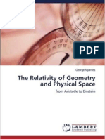 THE RELATIVITY OF GEOMETRY AND PHYSICAL SPACE/book Lambert Academic Publishing