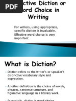 Diction