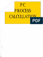 Process Calculation