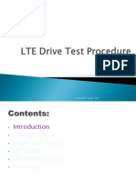 LTE Drive Test Presentation Summary