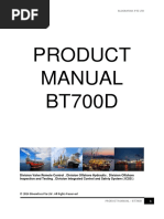 Product Manual BT700D: Bloomfoss Pte LTD