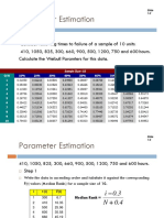 Lecture 6 - Parameter Estimation