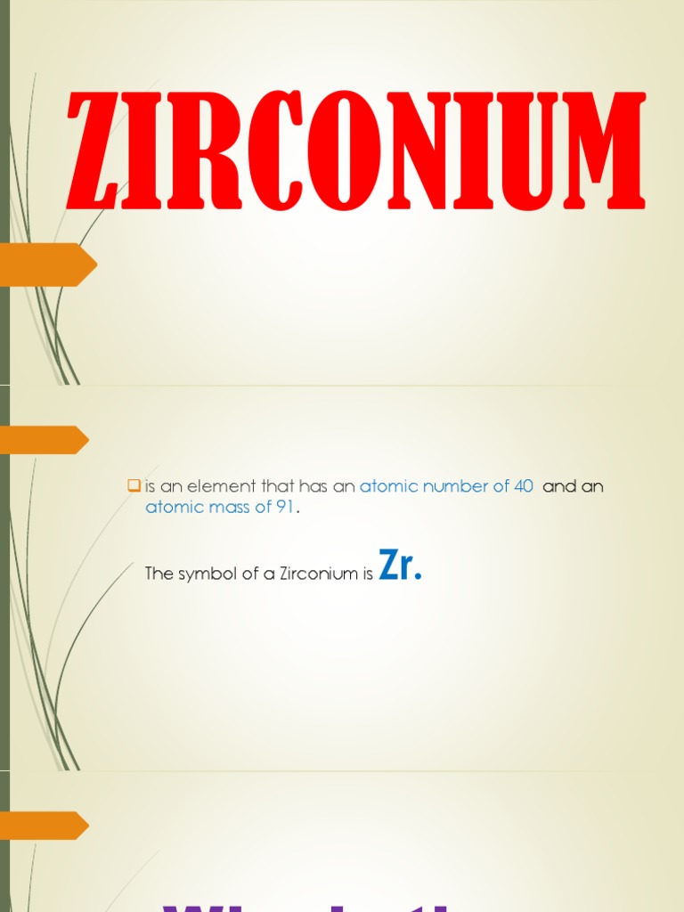 ZIRCONIUM1 PDF Zirconium Nuclear Fuel