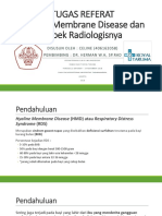 Referat HMD Atau RDS Dan Aspek Radiologisnya