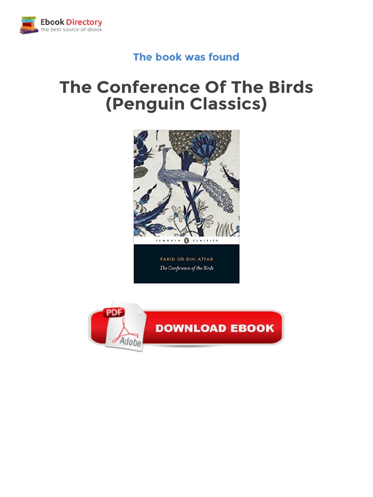The Conference of The Birds (Penguin Classics) Download Free (EPUB