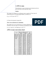 How To Convert AWG To MM: Wire Diameter Calculation