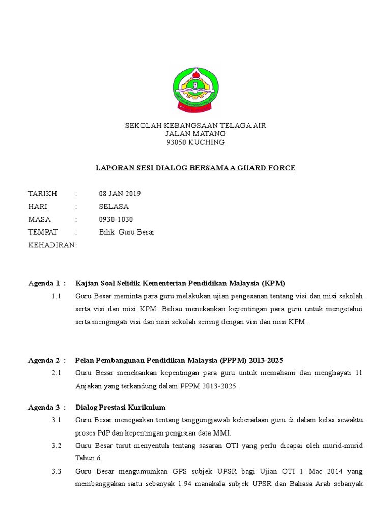 219130553 Laporan Dialog Prestasi