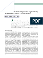 Differential GPS Navigation Using HF Ground Wave Transmissions