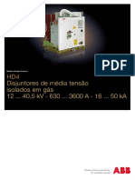 Catalogo Disjuntor - HD4 Ate 40,5KV - 3600A - 50KA - PT PDF