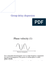 Group Delay Dispersion