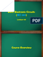 Basic Electronic Circuits : Lecture-01