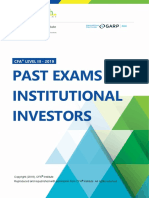 Past Exams CFA3 Ins Investors 2008-2014