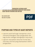Ppt Audit Report