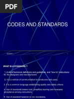 Codes and Standards