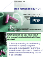 Research Methodology 101.ppt