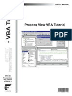 Process View VBA Tutorial