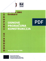 Eurokod 0 Osnove Proracuna Konstrukcija PDF
