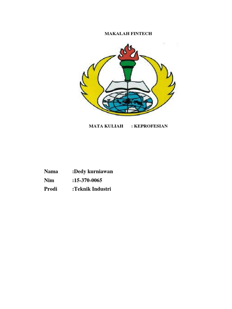 Makalah Fintech Docx