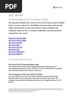 SQL Server Common Criteria en US