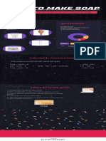 Soap Making and Safety Measures Infographics