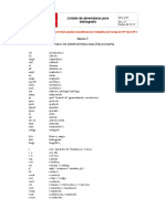 Listado de Abreviaturas para documentos científicos CSIC