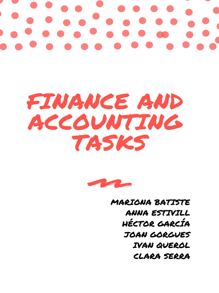 Finance Department Functions | PDF | Accounting | Entrepreneurship