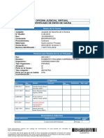 Certificado de Presentación de Querella Por Injuria PDF