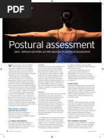 Posture Assessment Form Template | PDF | Pelvis | Anatomical Terms Of ...