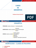 Aula 01 - Morfologia Slide