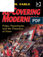 Re-Covering Modernism. Pulps, Paperbacks, and The Prejudice of Form. David M. Earle (Libro Digital)